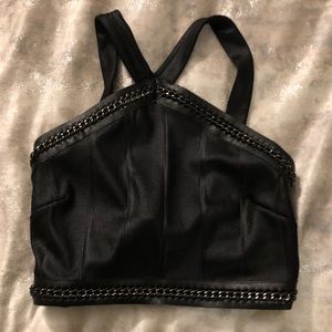 SOLD. TOPSHOP halter crop